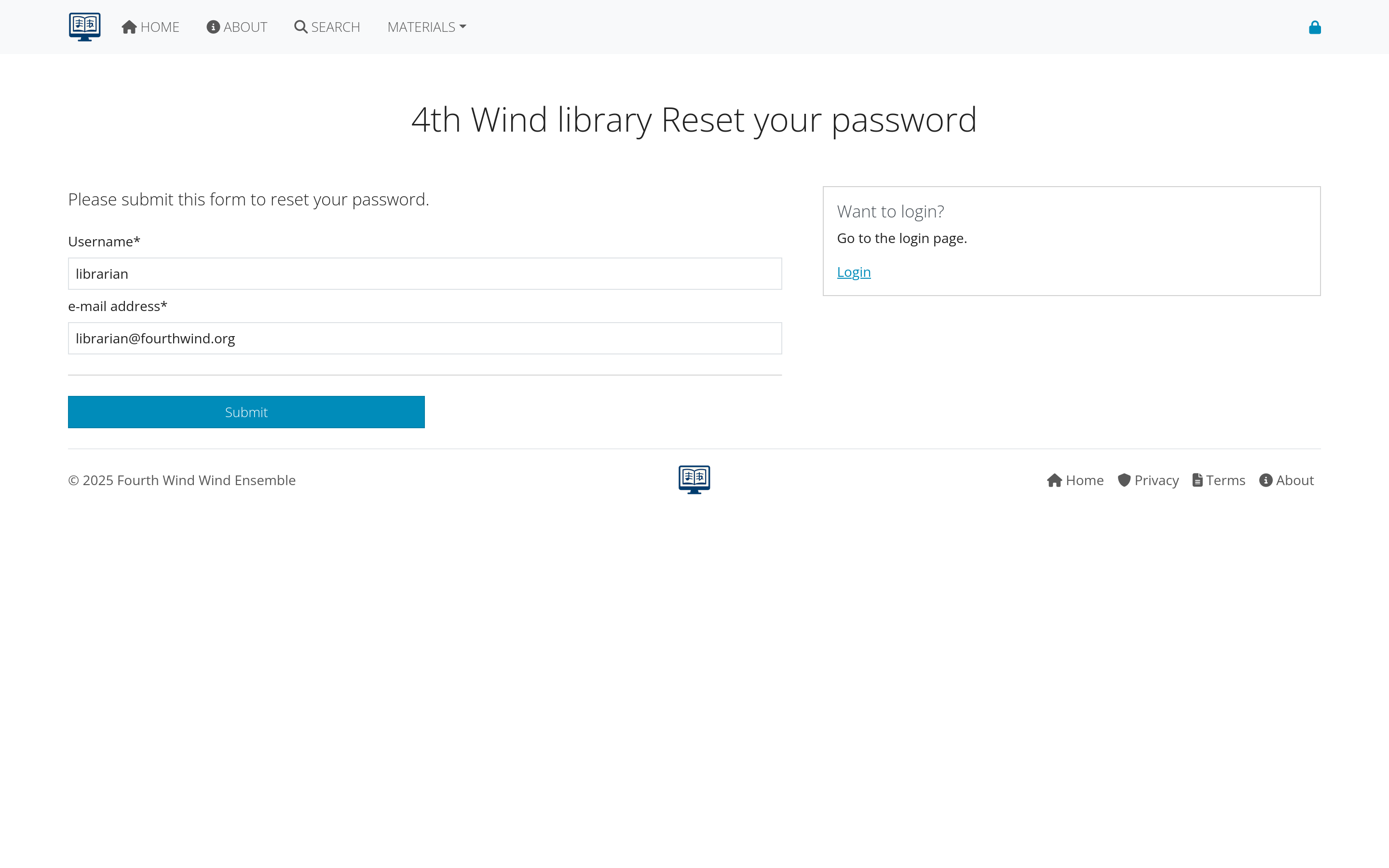 Security configuration interface